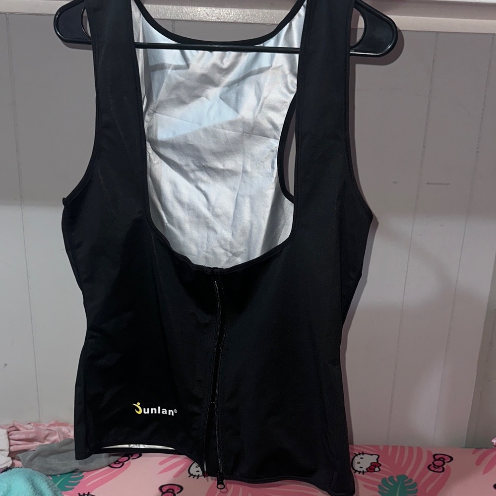 Black Women's Swim Top